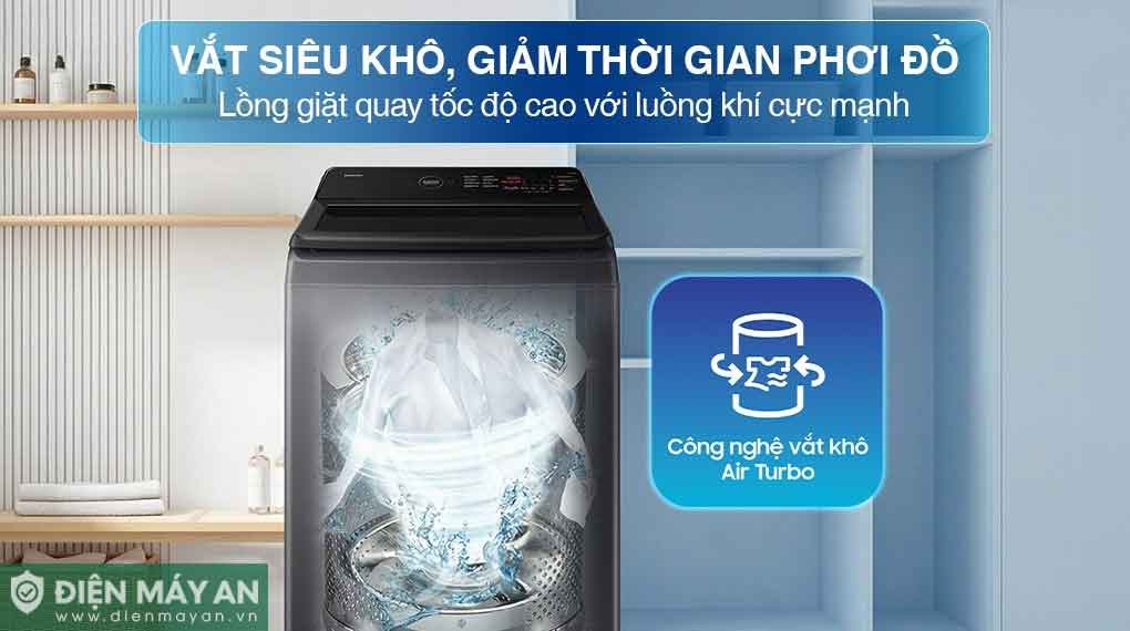 Máy giặt Samsung Ecobubble Inverter 9.5 kg WA40F95E1CSV